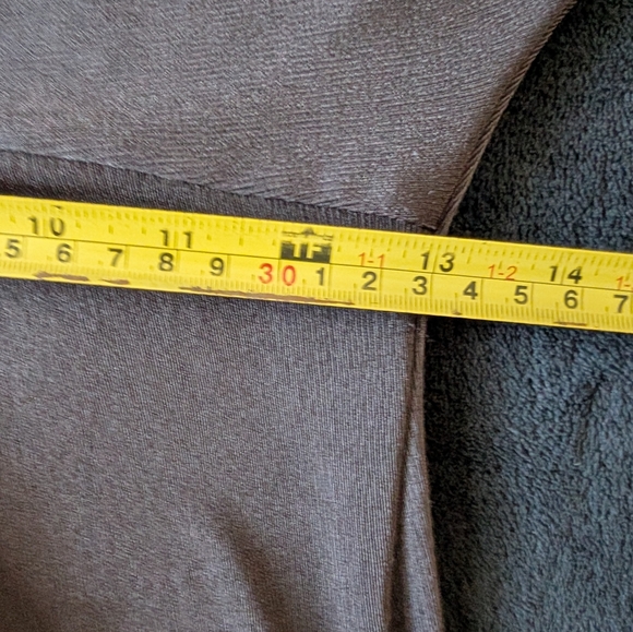 Revolve ASTR The Label Kiera Black Draped Midi Wrap Knot Dress Charcoal Sz Med - Picture 8 of 11